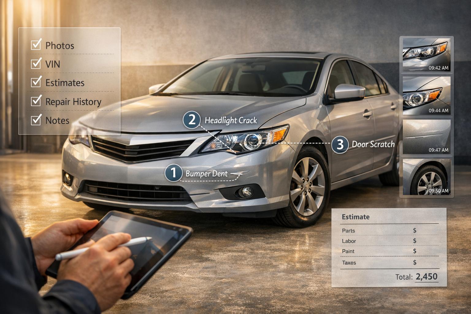 How to Assess Vehicle Damage for Insurance Claims